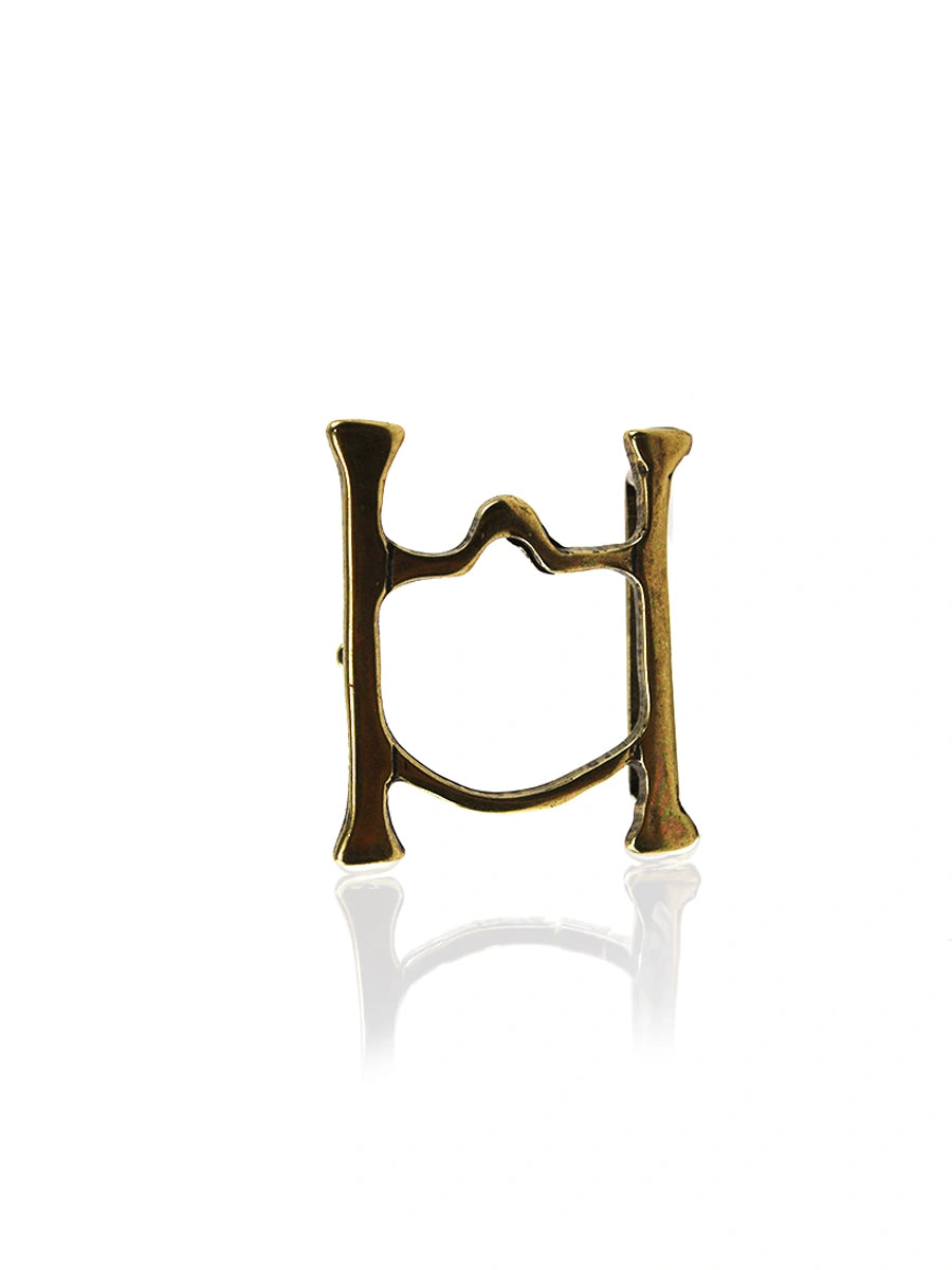 Hebilla de Cinturón Dorado para Unisex | CJ63730/3