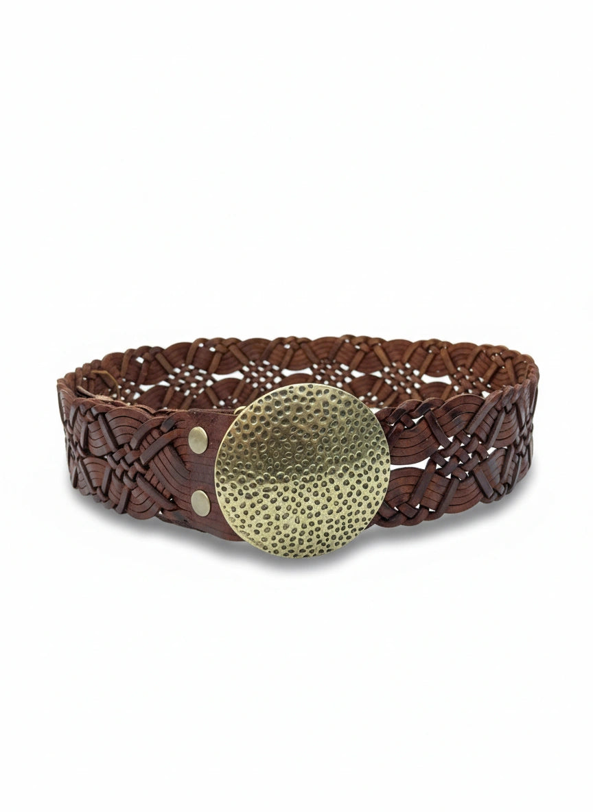 Cinturón de Piel Marrón para Unisex | CJ4501/A