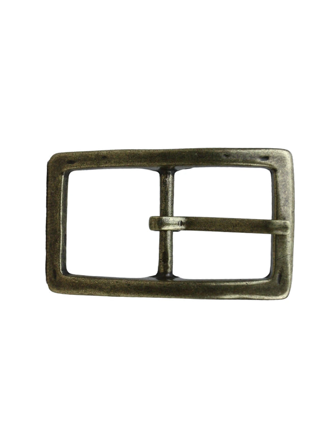 Hebilla Metálica Rectangular Estrecha en Plateado Envejecido - CJ3426/12