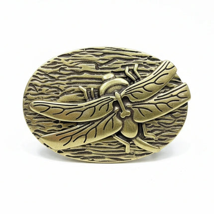 hebilla de cinturón acabado bronce bronce vista frontal — CJ3737
