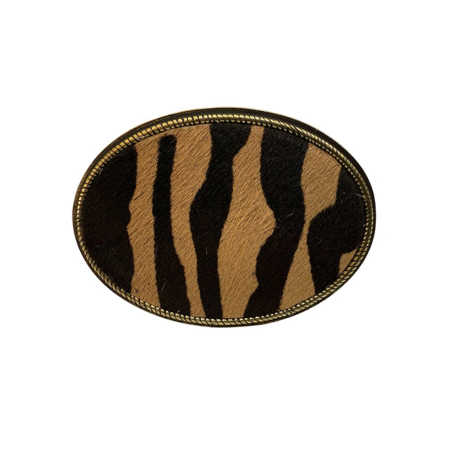 hebilla de piel para unisex vista frontal — CJ3591
