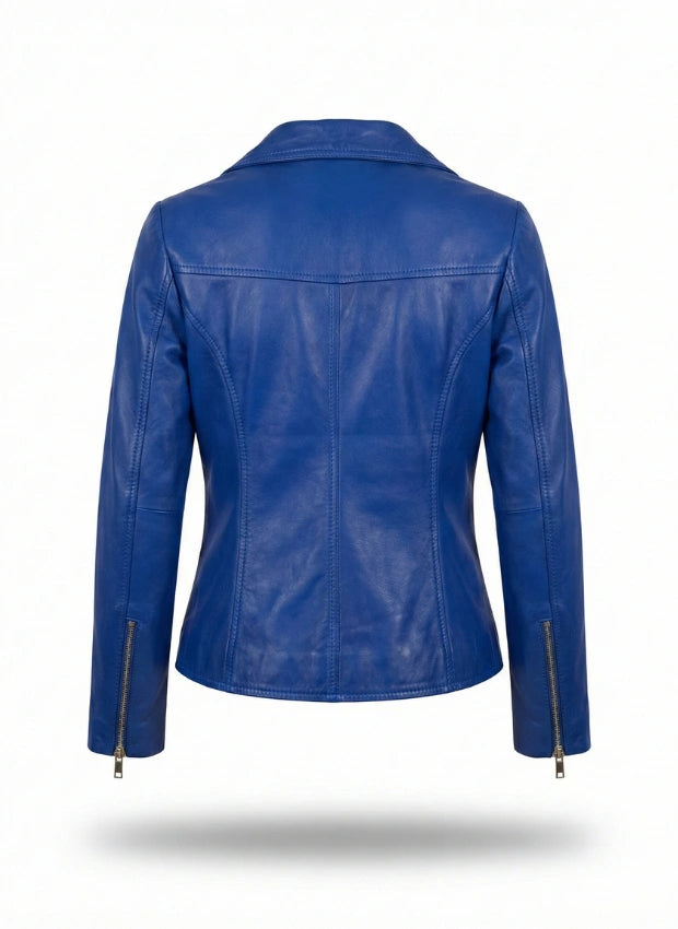 detalle chaqueta de piel para unisex — ref. CJ47685