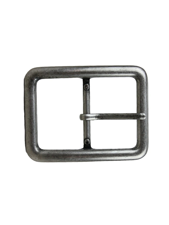 Hebilla Metálica Rectangular en Plateado - CJ