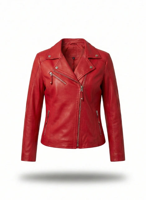 chaqueta de piel para unisex vista frontal — CJ18182