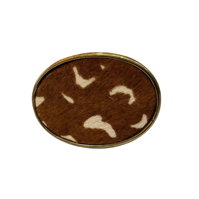 hebilla de piel para unisex vista frontal — CJ3591