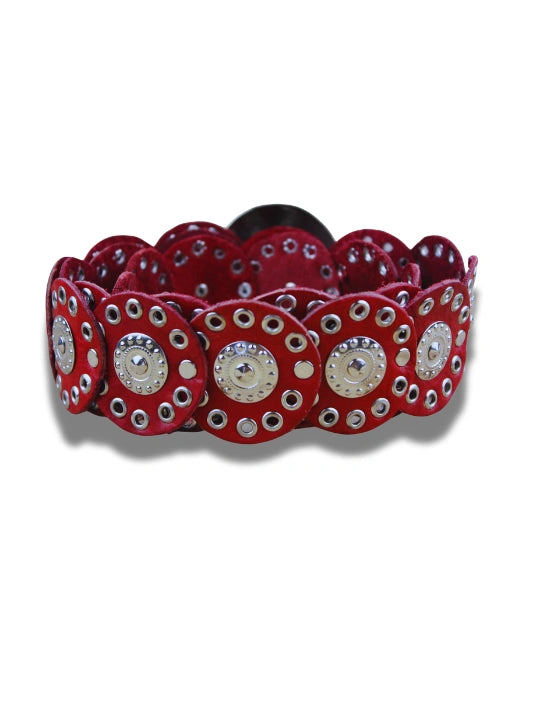 vista 8 marrón cinturón de piel marrón para unisex — CJ0155