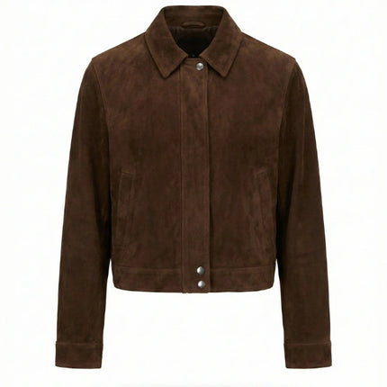 chaqueta de piel para unisex vista frontal — CJ9991