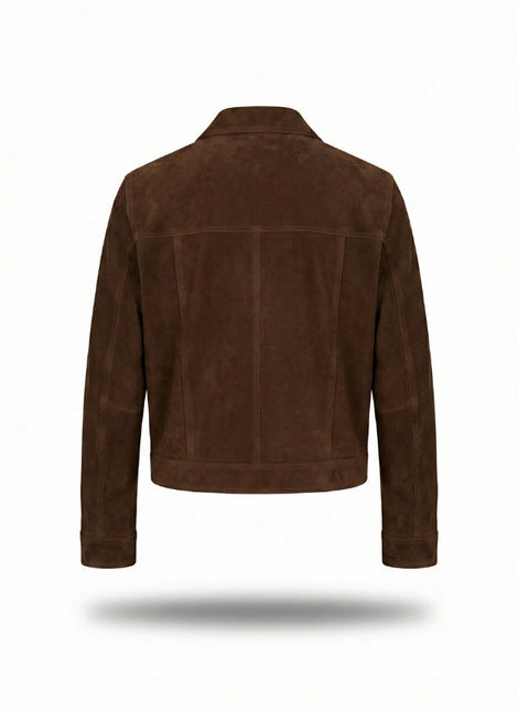 detalle chaqueta de piel para unisex — ref. CJ9991