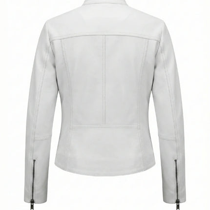 detalle chaqueta de piel para unisex — ref. CJ47545