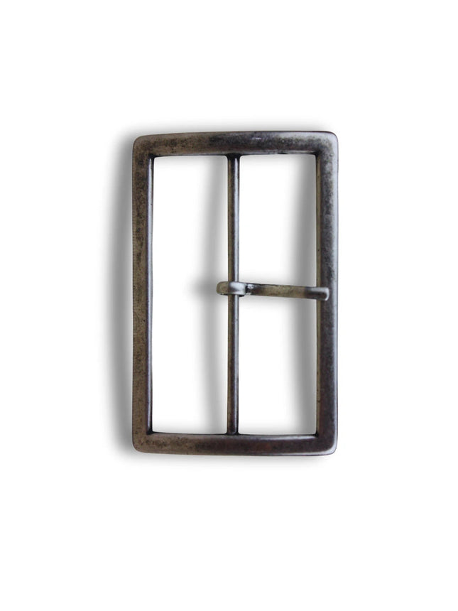Hebilla Metálica Rectangular Vertical en Plateado Envejecido - CJ3426/9