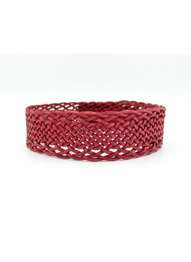 detalle rosa pulsera de piel rosa — ref. CJ0764