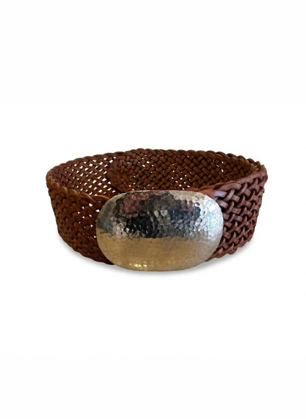 Cinturón de Piel Marrón para Unisex | CJ10225