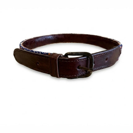 cinturón de piel multicolor para unisex multicolor vista frontal — CJ10709