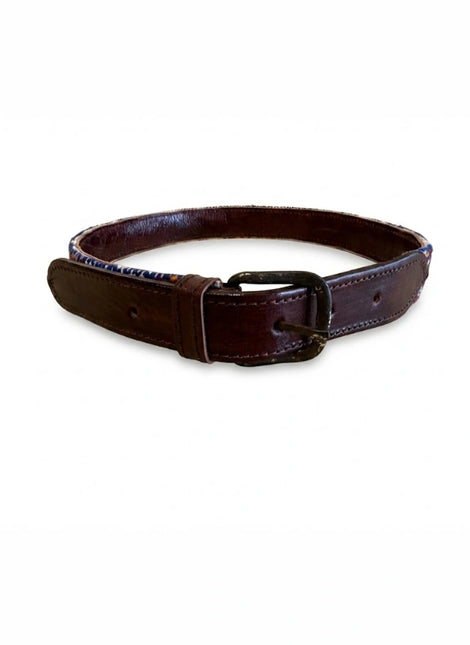 cinturón de piel multicolor para unisex multicolor vista frontal — CJ10709