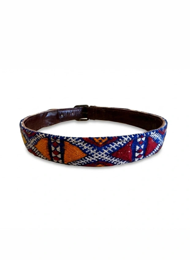 vista 4 multicolor cinturón de piel multicolor para unisex — CJ10709