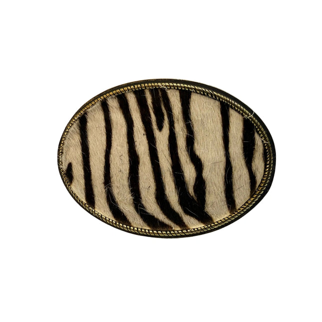 hebilla de piel para unisex vista frontal — CJ3591