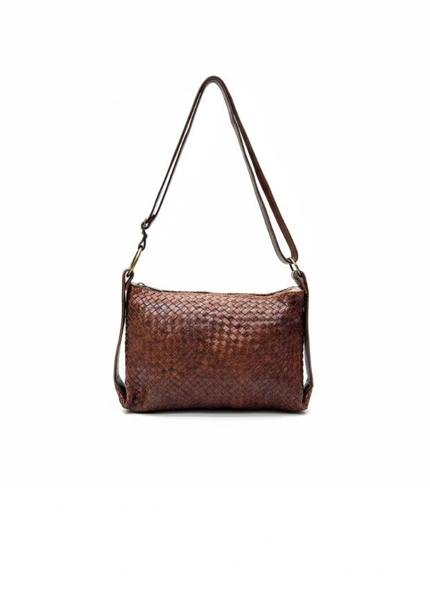detalle dorado bolso de mano de piel dorado para mujer — ref. CJ6423