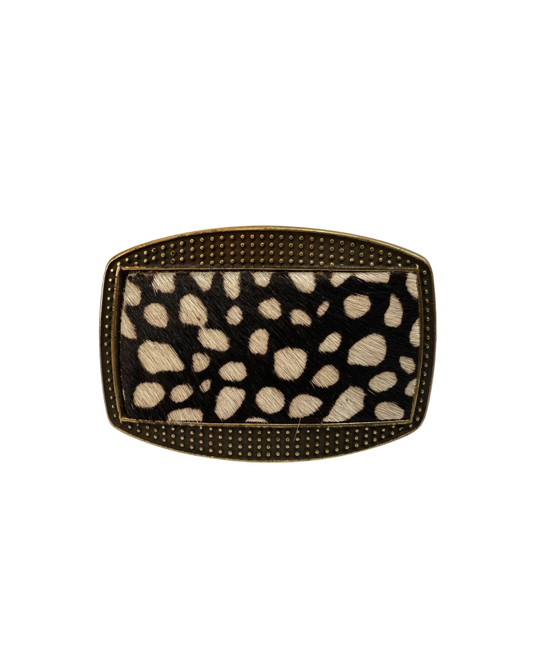 hebilla de piel para unisex vista frontal — CJ3591