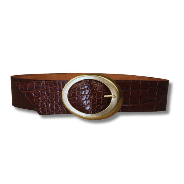 cinturón de piel 75 para unisex 75 vista frontal — CJ3745
