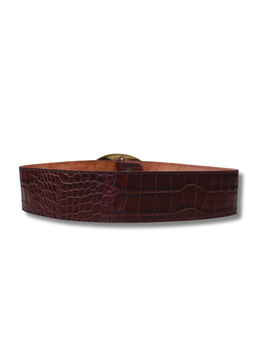 detalle 80 cinturón de piel 75 para unisex — ref. CJ3745