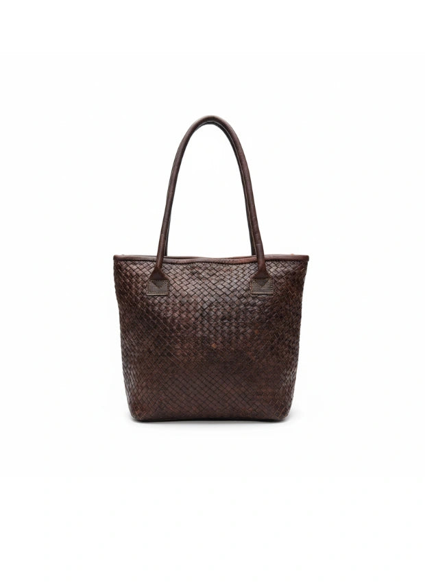 vista 3 dorado bolso shopper de piel dorado para mujer — CJ2222