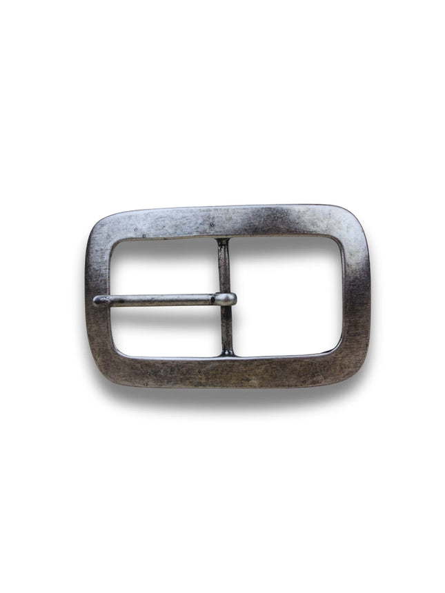 Hebilla Metálica Rectangular Ancha en Plateado Envejecido - CJ3426/15