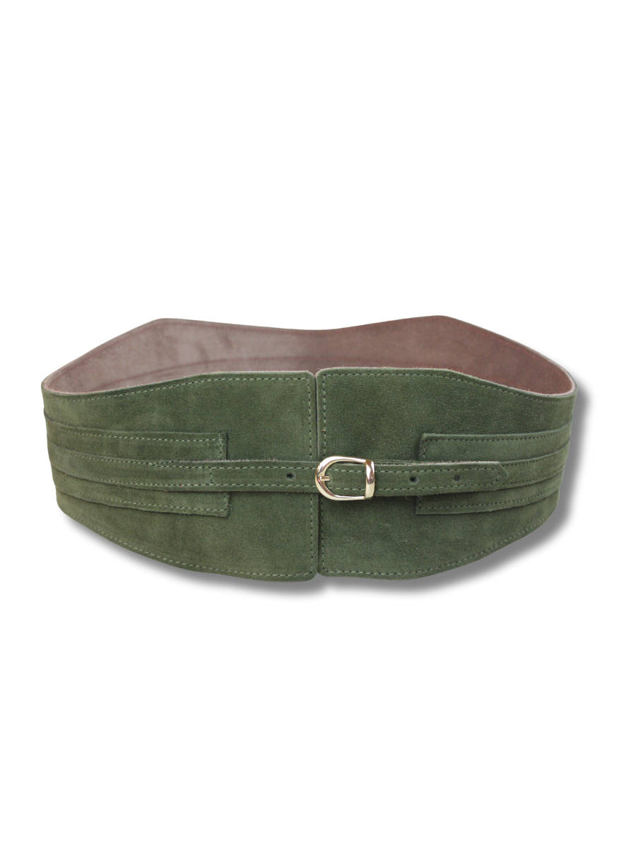 vista 5 marrón oscuro cinturón de piel negro para unisex — CJ1250