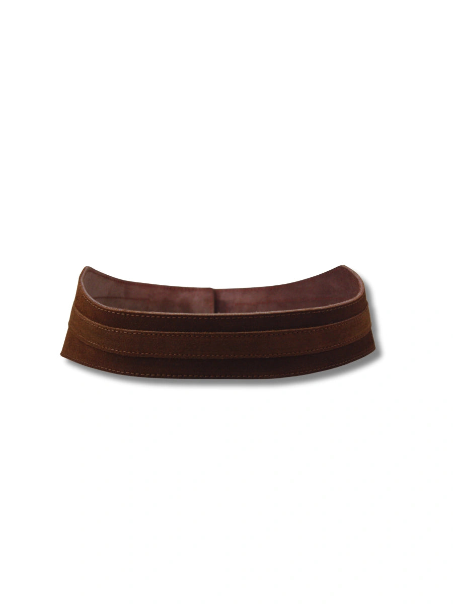 vista 8 verde cinturón de piel negro para unisex — CJ1346