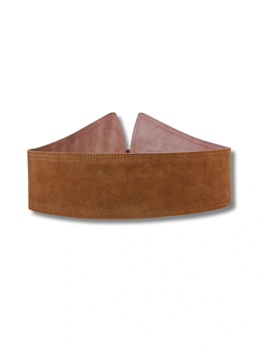 vista 7 bronce cinturón de piel negro para unisex — CJ1242