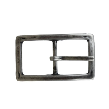Hebilla Metálica Rectangular Estrecha en Plateado Envejecido - CJ3426/12