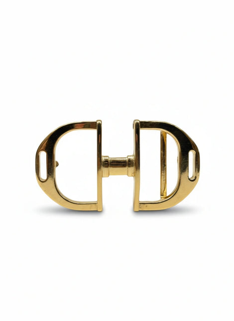 hebilla de cinturón acabado dorado dorado vista frontal — CJ3821