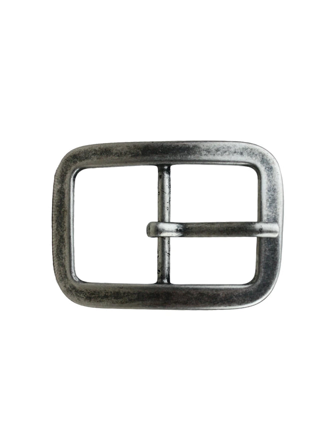 Hebilla Metálica Rectangular Clásica en Plateado Envejecido - CJ3426/3
