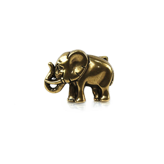 hebilla cinturon elefante cuerpo entero plateado plateado vista frontal — CJ3457/1