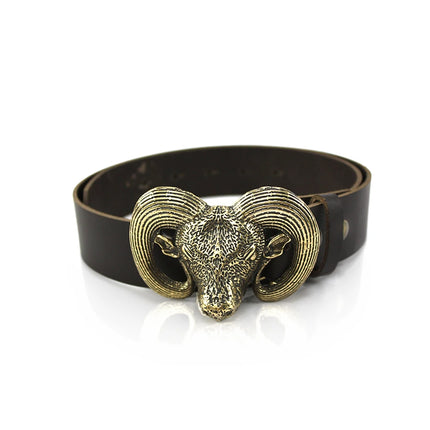 Hebilla para Cinturón de Carnero (Aries) | Acabado en Metal - CJ63401/3