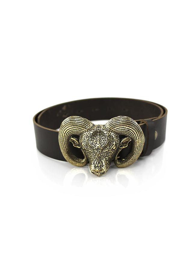 Hebilla para Cinturón de Carnero (Aries) | Acabado en Metal - CJ63401/3