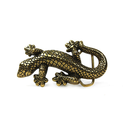 Hebilla para Cinturón de Lagarto / Salamanquesa | Acabado Artesanal - CJ63403/1