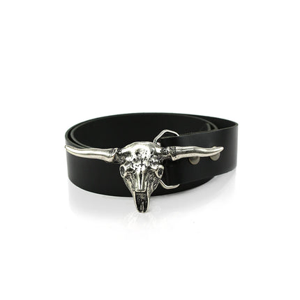 Hebilla de Calavera de Toro Longhorn | Estilo Western - CJ63405/3
