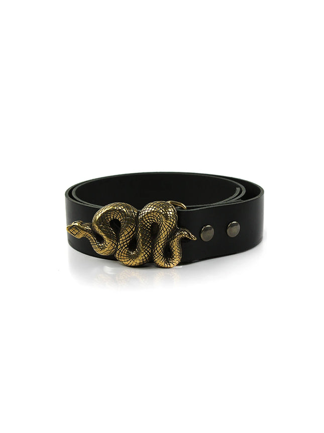 Hebilla de Serpiente Enroscada | Estilo Místico en Metal - CJ63412/1