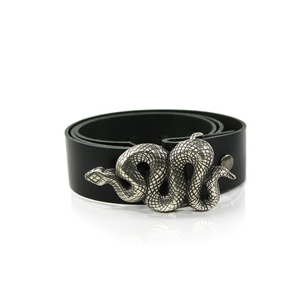Hebilla de Serpiente Enroscada | Estilo Místico en Metal - CJ63412/1