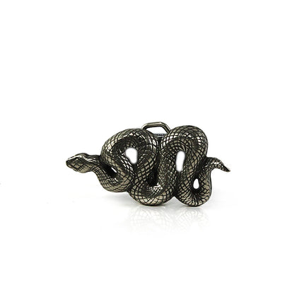 Hebilla de Serpiente Enroscada | Estilo Místico en Metal - CJ63412/1