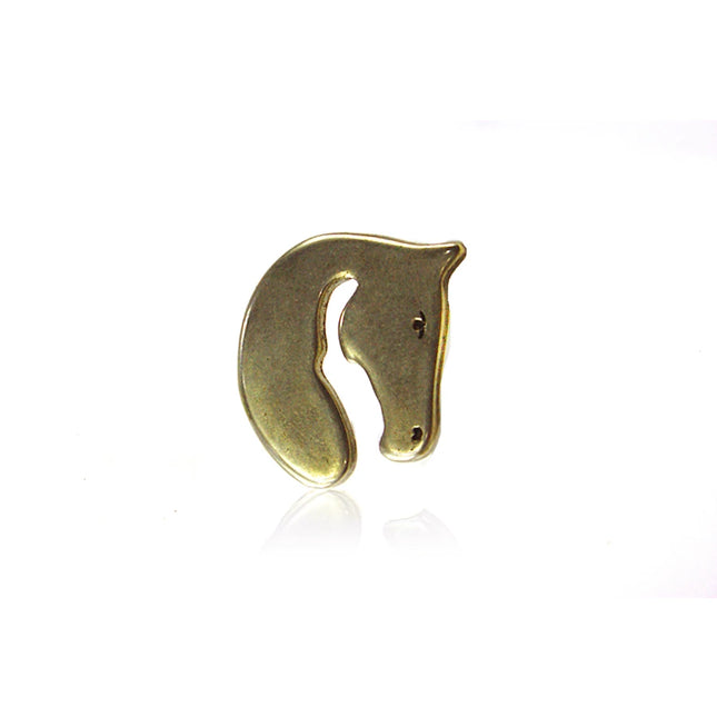 hebilla cinturon caballo minimalista dorado dorado vista frontal — CJ63731/3