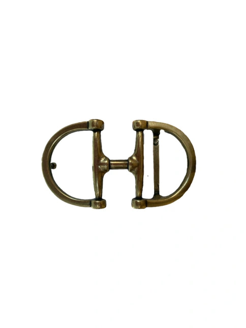 hebilla de piel para unisex vista frontal — CJ3672