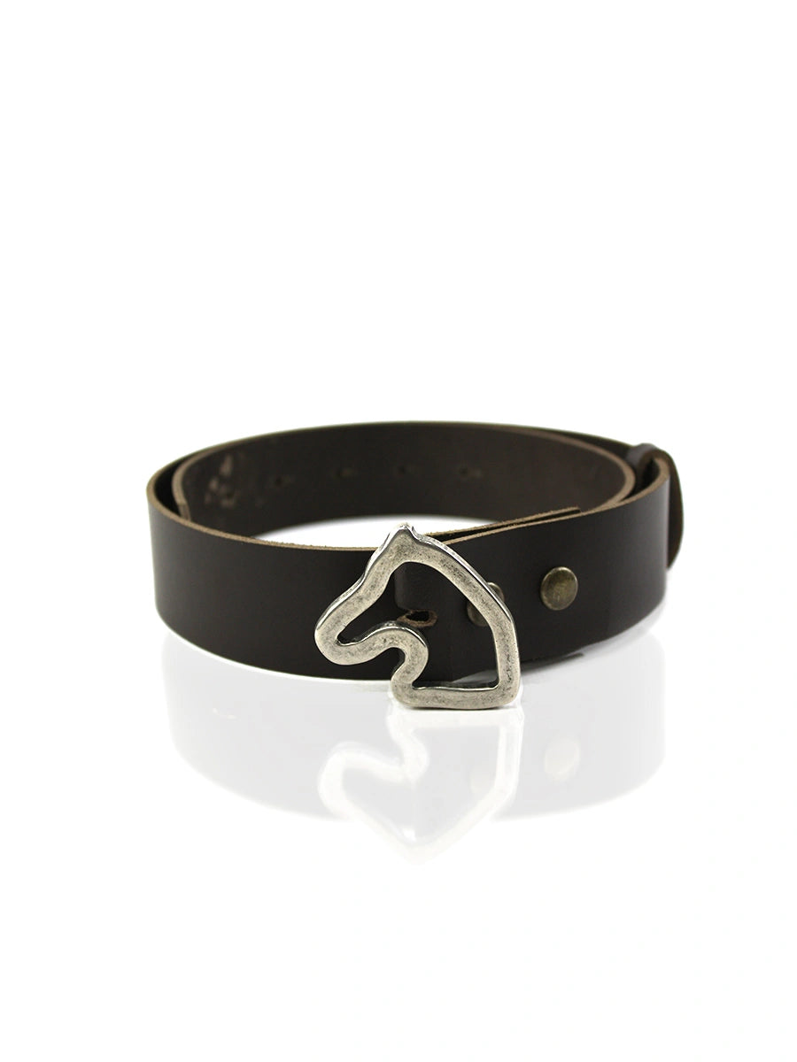 detalle bronce hebilla cinturon caballo contorno dorado — ref. CJ63731/3