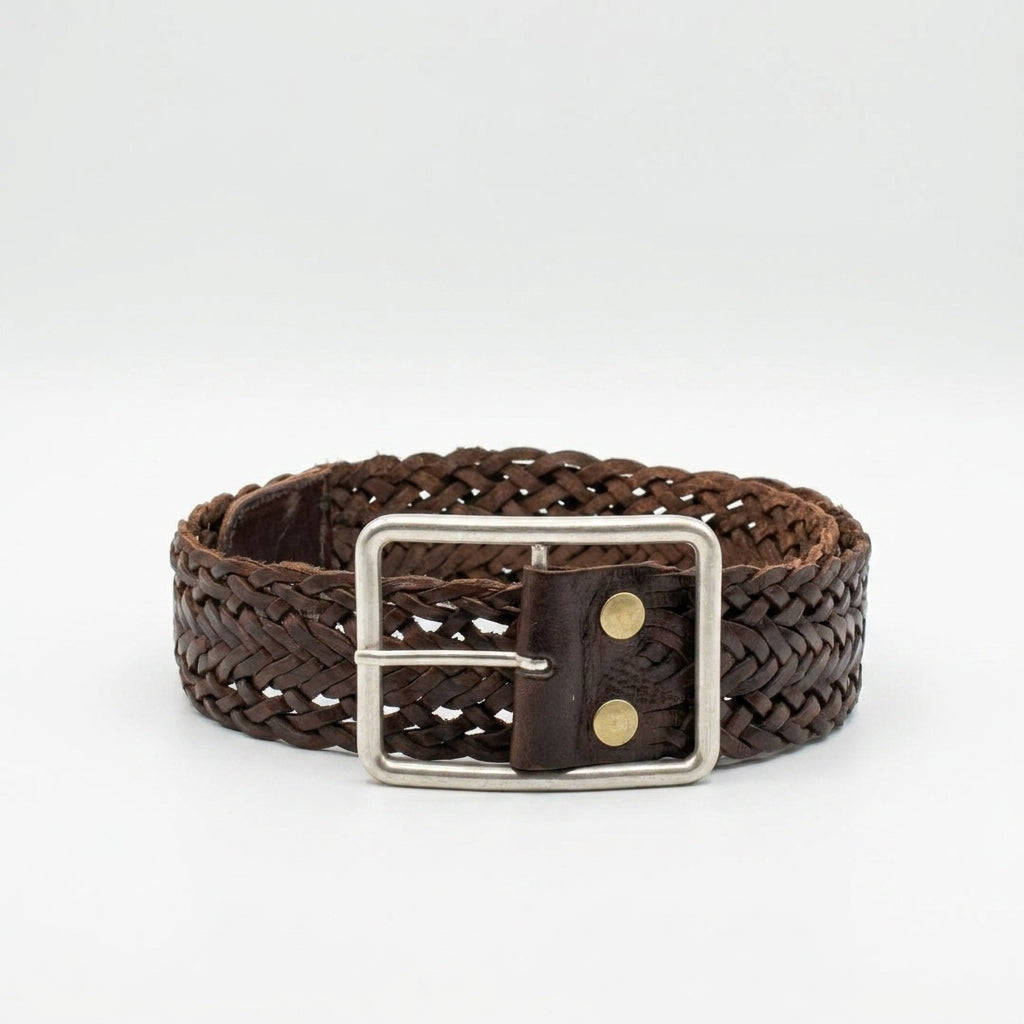 Cinturón de Piel Marrón para Unisex | Cj4509