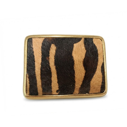 hebilla de piel para unisex vista frontal — CJ3591