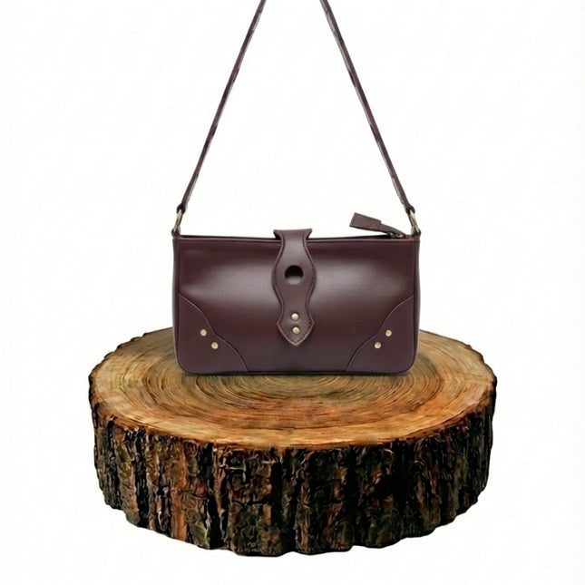 bolso con killing burdeos burdeos vista frontal — CJ2019