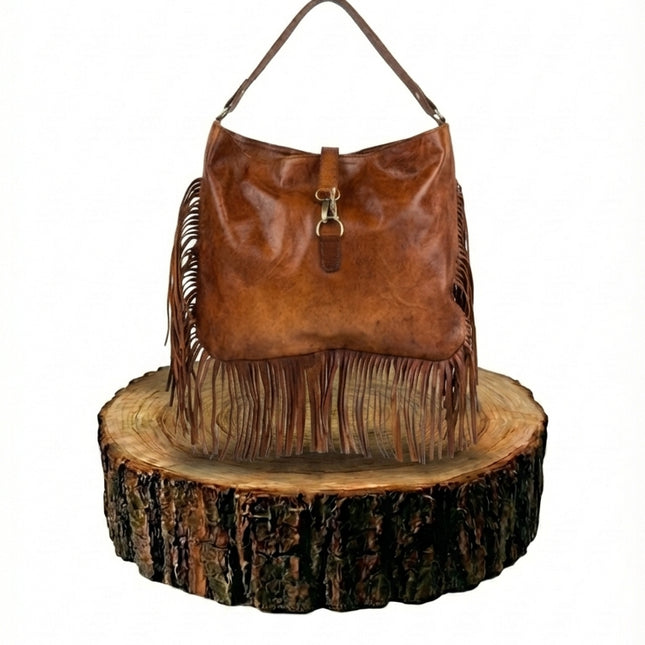 bolso shopper de piel dorado para mujer dorado vista frontal — CJ8851