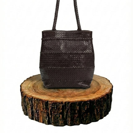 bolso shopper de piel dorado para mujer dorado vista frontal — CJ10005