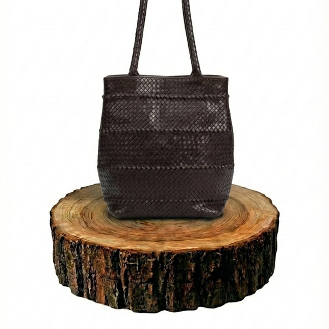 bolso shopper de piel dorado para mujer dorado vista frontal — CJ10005