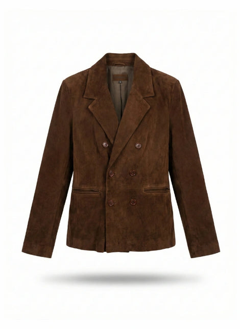chaqueta de piel para unisex vista frontal — CJ9989